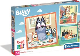 Puzzle Bluey 3x48 dílků