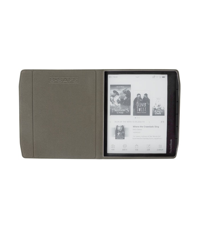 B-SAFE Magneto 3411, pouzdro pro PocketBook 700 ERA, hnědé