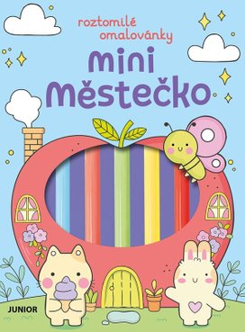 Roztomilé omalovánky Mini městečko