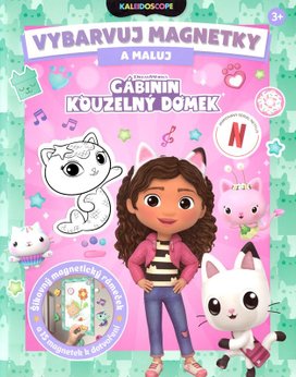 Vybarvuj magnety Gábinin kouzelný domek