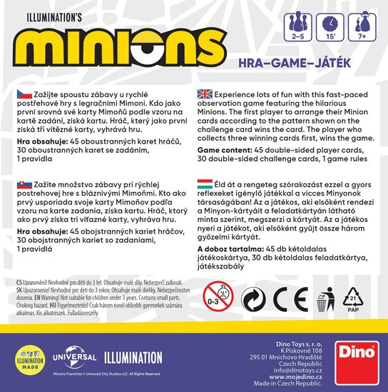 Hra Mimoni
