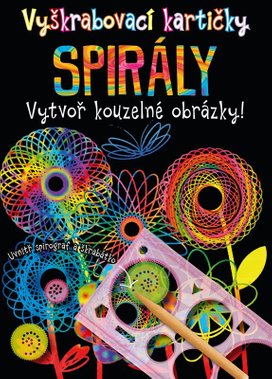 Vyškrabovací kartičky Spirály