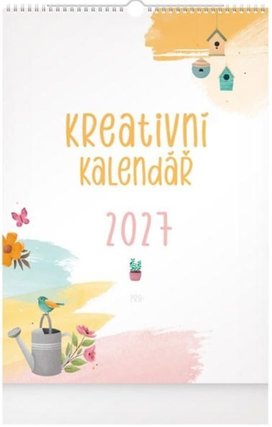 Kreativní kalendář 2027 - nástěnný kalendář