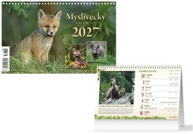 Myslivecký kalendář 2027 - stolní kalendář
