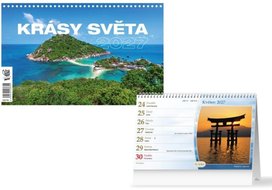 Krásy světa 2027 - stolní kalendář