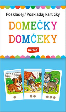 Poskládej/Poskládaj kartičky Domečky/Domčeky