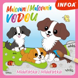 Malování/Maľovanie vodou Mláďátka/Mláďatká