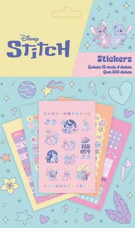Lilo a Stitch set samolepek 800 ks