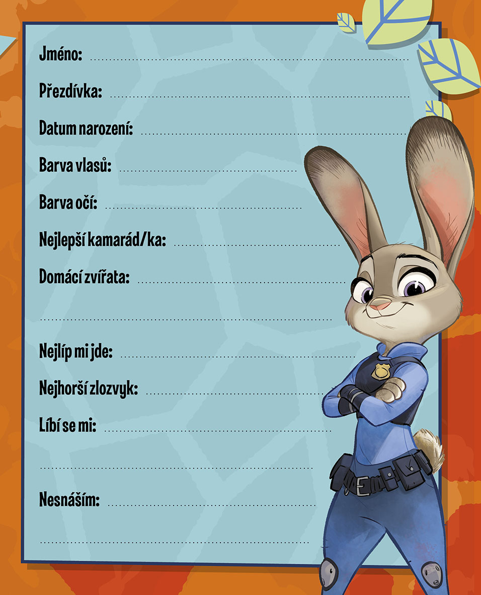 Zootropolis: Pohádkové čtení