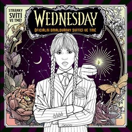 Wednesday Oficiální omalovánky svítící