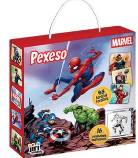 Pexeso v krabičce s omalovánkou Marvel