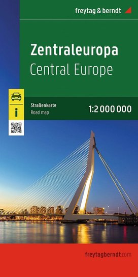 Automapa Střední Evropa 1:2 000 000