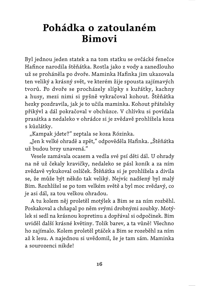 Pohádky pro štěňátka ze Šťastné smečky