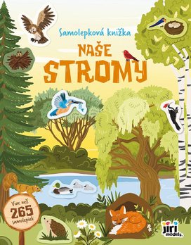 Samolepková knižka Naše stromy