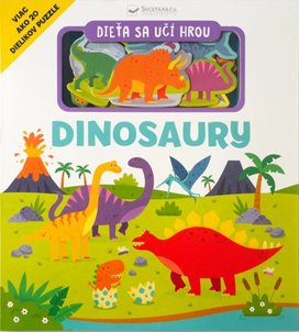 Dieťa sa učí hrou Dinosaury