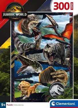 Puzzle Jurský svět SUPER 300 dílků