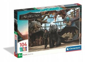 Puzzle Jak vycvičit draka Tým 104 dílků
