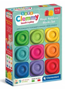 Soft Clemmy Sada 9 měkkých kostek