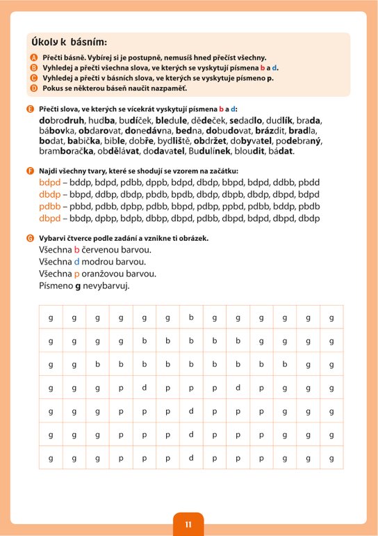Zábavné čtení (nejen) pro dyslektiky