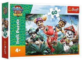 Puzzle Tlapková patrola Dinosauří film 60 dílků