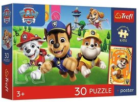 Puzzle Premium Plus Kids Tlapková patrola Na cestě