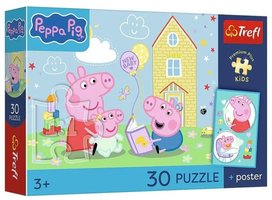 Puzzle Premium Plus Kids Prasátko Peppa Plán