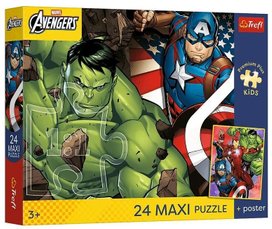 Puzzle Premium Plus Kids Avengers Hrdinové MAXI