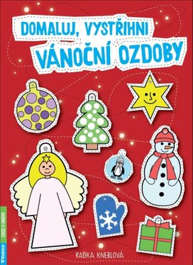 Domaluj, vystřihni vánoční ozdoby