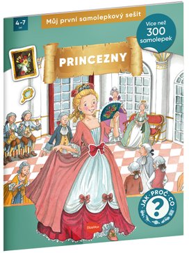 Můj první samolepkový sešit Princezny