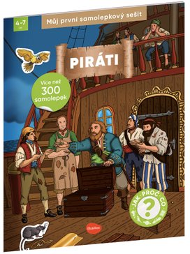 Můj první samolepkový sešit Piráti