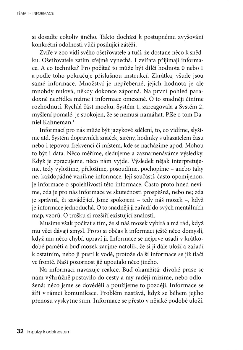 Impulzy k odolnostem