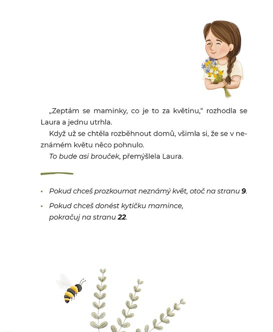 Laura a skřítek Kvítek