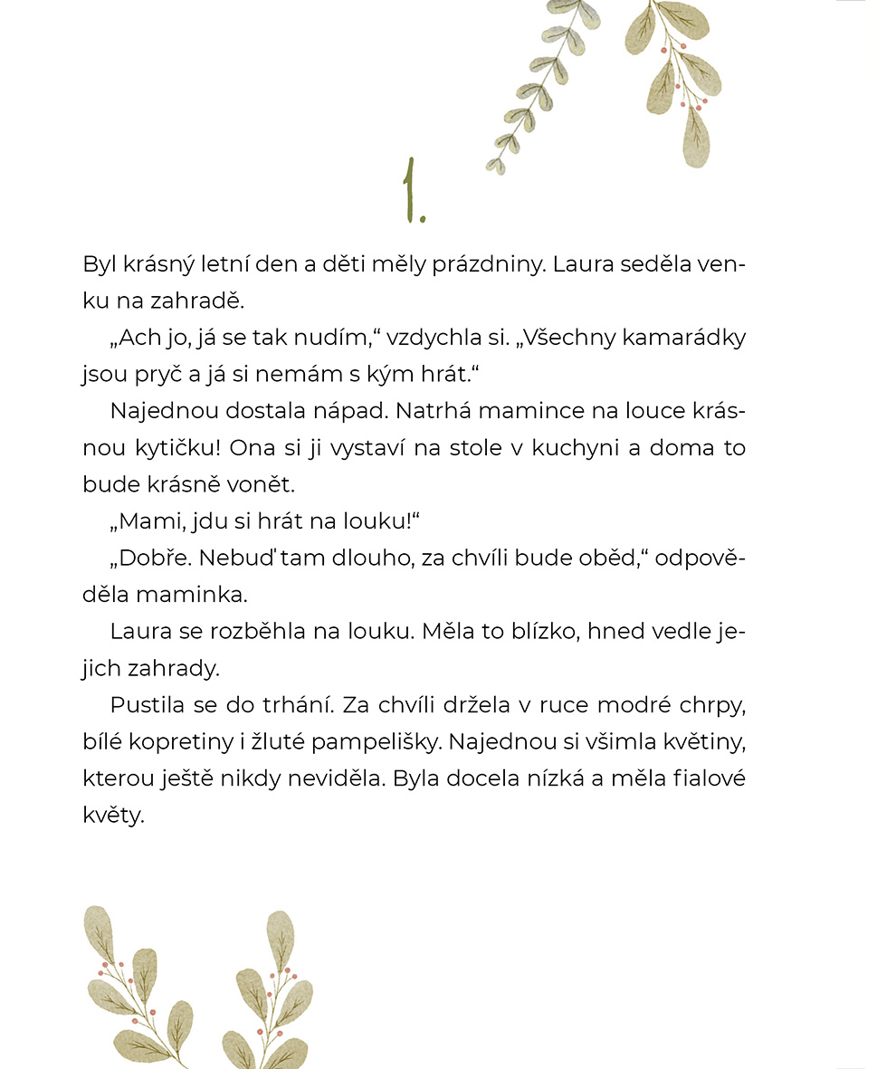 Laura a skřítek Kvítek